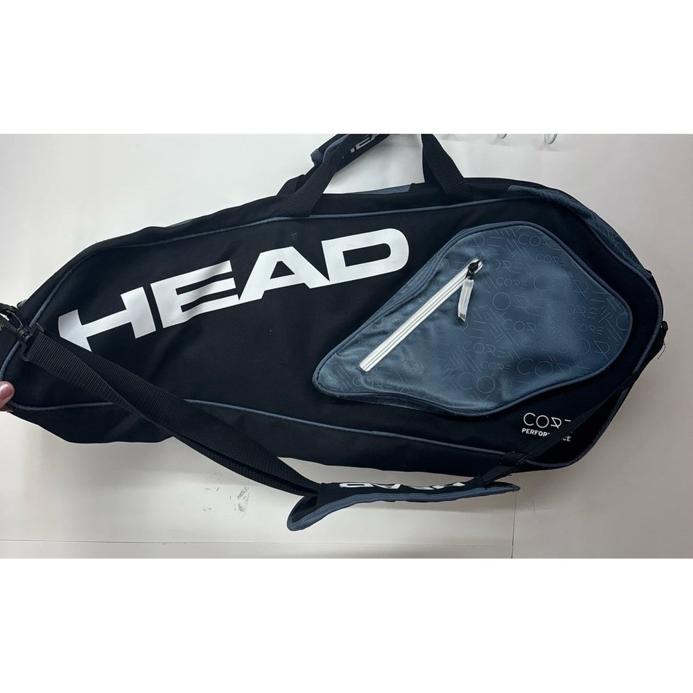 Head Core Performance tennis bag (Black & Blue/Gray)